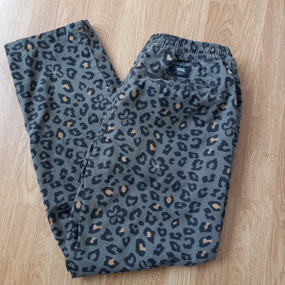 Vans cheetah print jogger